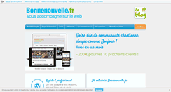 Desktop Screenshot of bonnenouvelle.fr